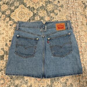 Levi's Classic Blue Jean Skirt